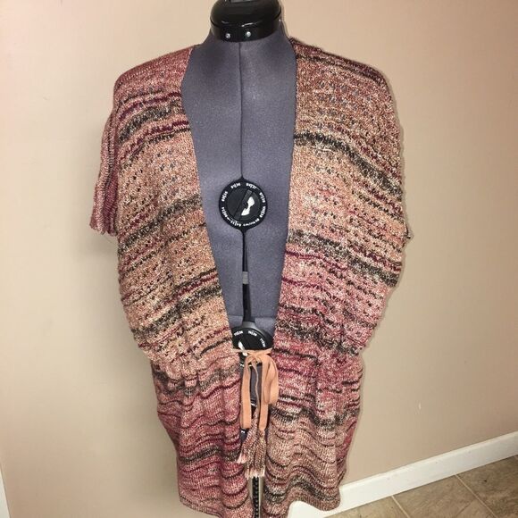 Chico’s open front cardigan sweater size 2 (l/12) - Picture 1 of 6